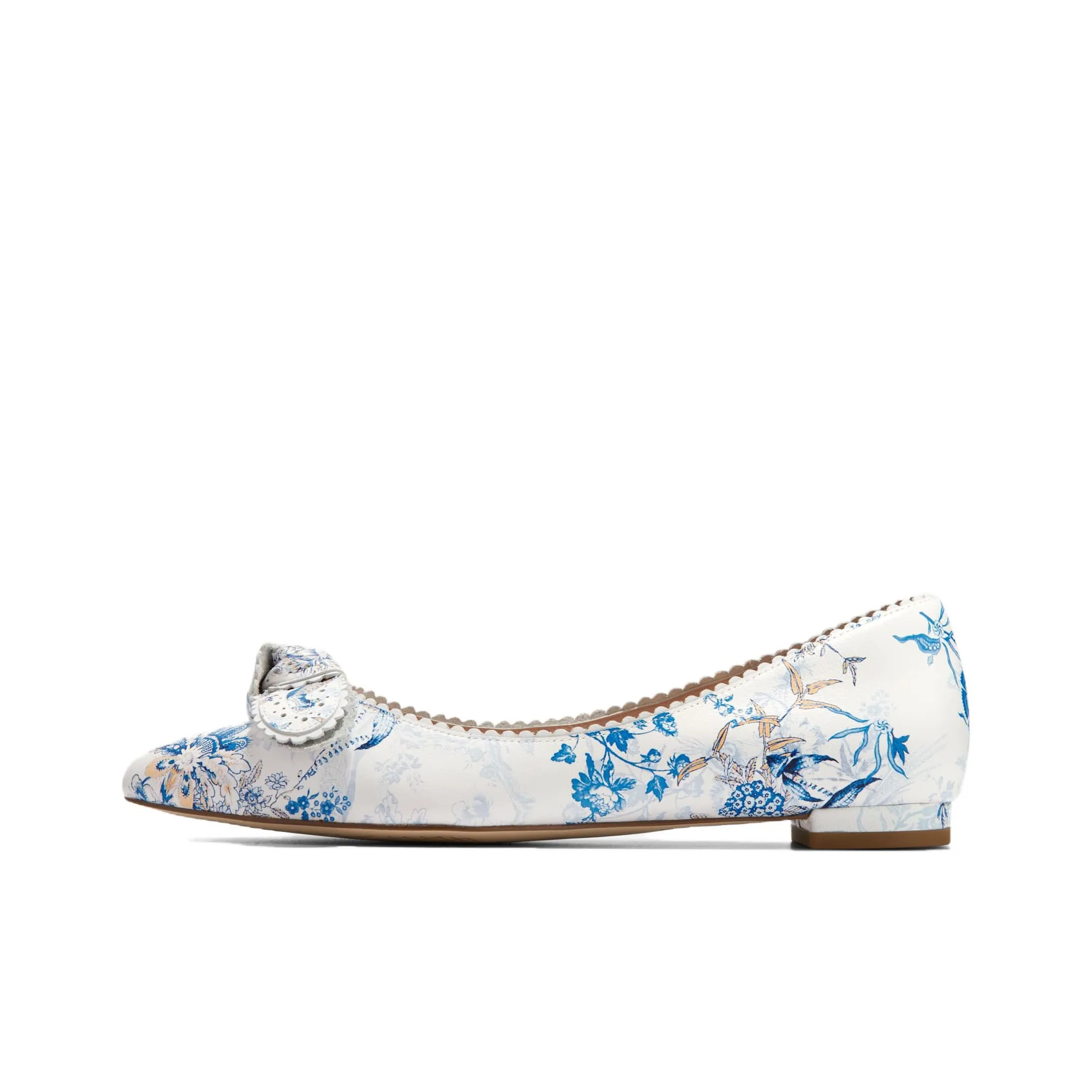 COLE HAAN Casual Single Shoes Women's Blue White