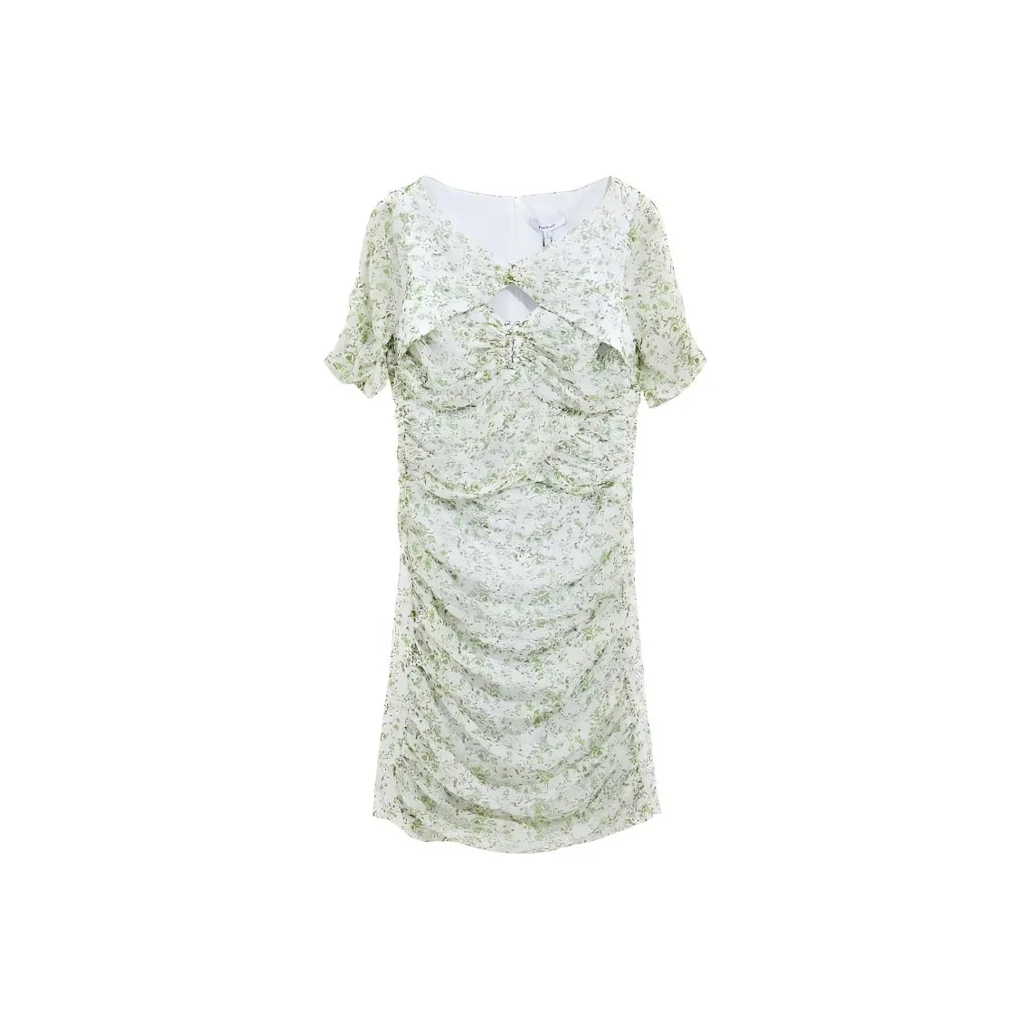 Bebe Short Sleeved Dresses Women's White/Green