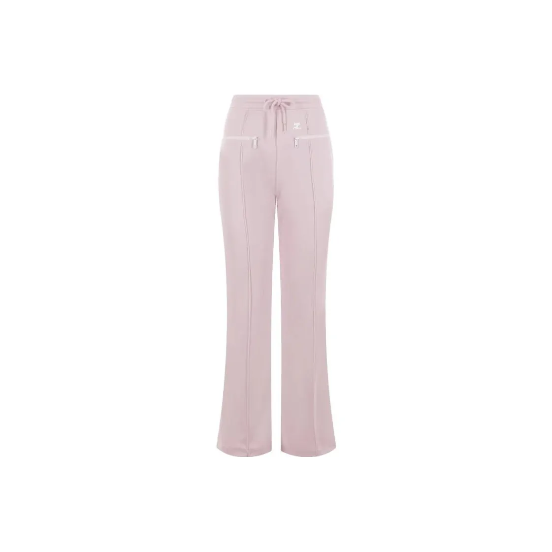 Courrèges Tracksuit Interlock Pants 'Powder Pink'
