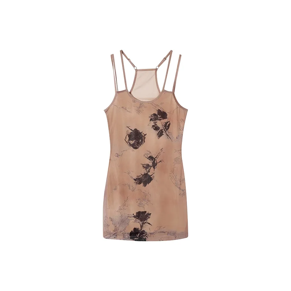 Ouyang Чай Stain Розовый Женские Слиплатья