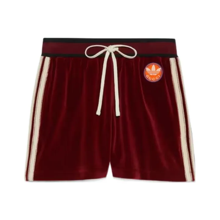 GUCCI Adidas SS23 Повседневные шорты Женские Red