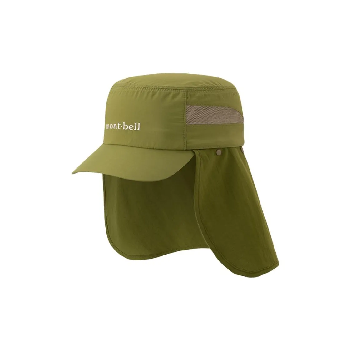 MONTBELL Нейлоновые кепки унисекс хаки