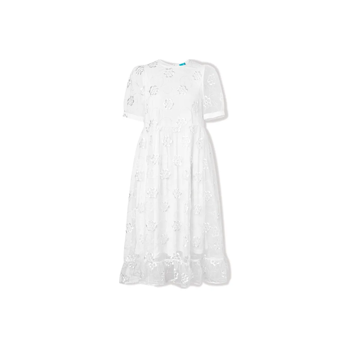 I'M ONE A-Line Skirt Dress White
