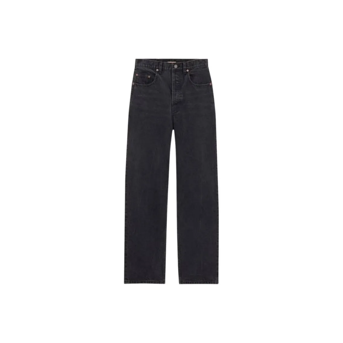 SAINT LAURENT Carrot Fit High Waist Jeans