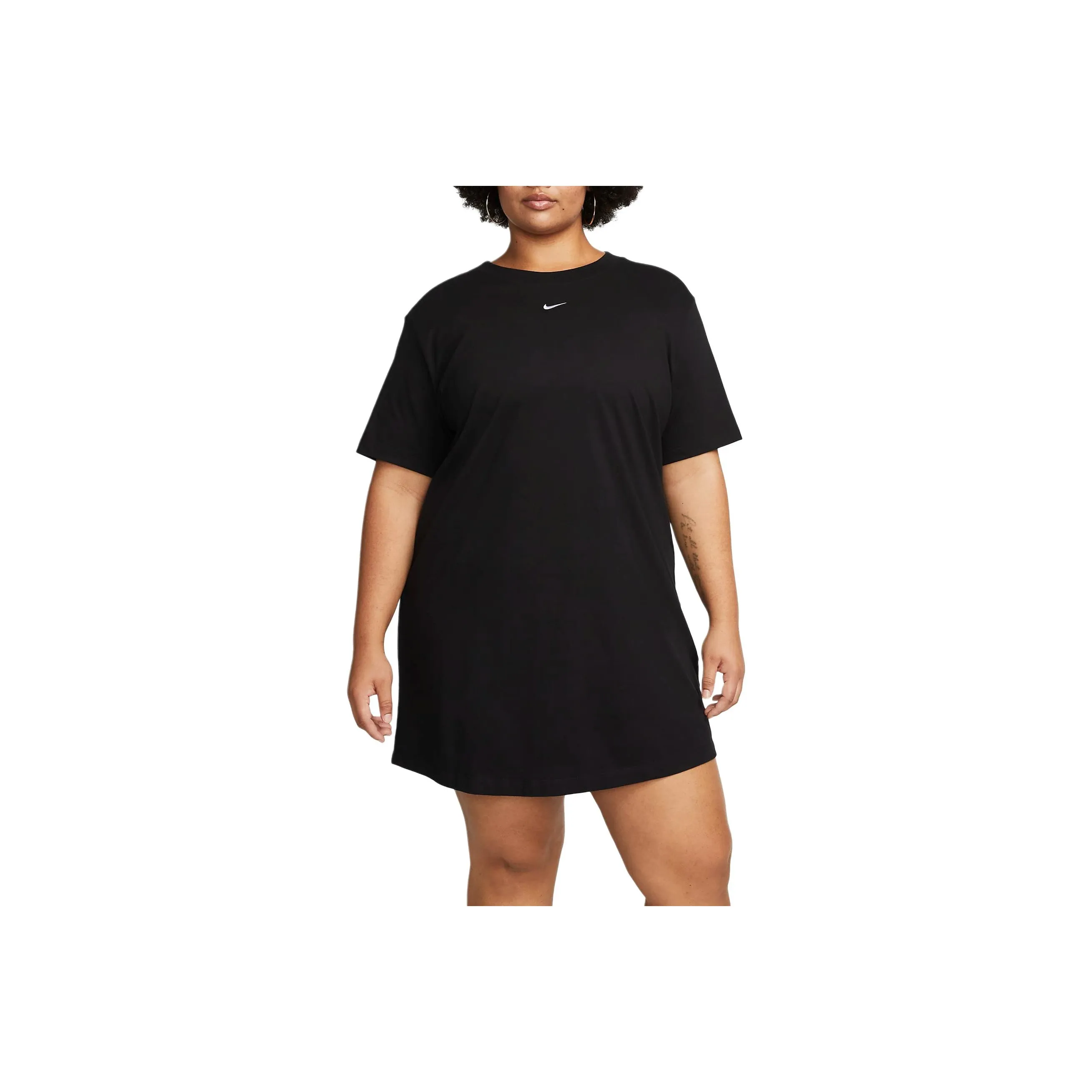 Nike Sportswear Essential Women's Short Sleeve T Shirt Dress Plus Size