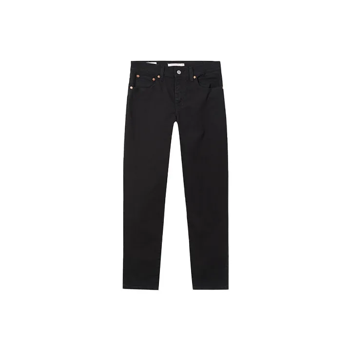 Levis Женские Джинсы Черного Цвета