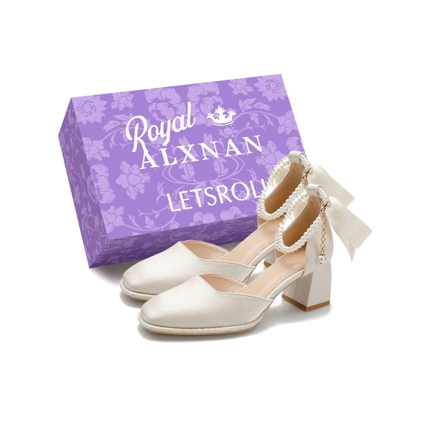 ALXNAN Грубый каблук Высокие каблуки Женские