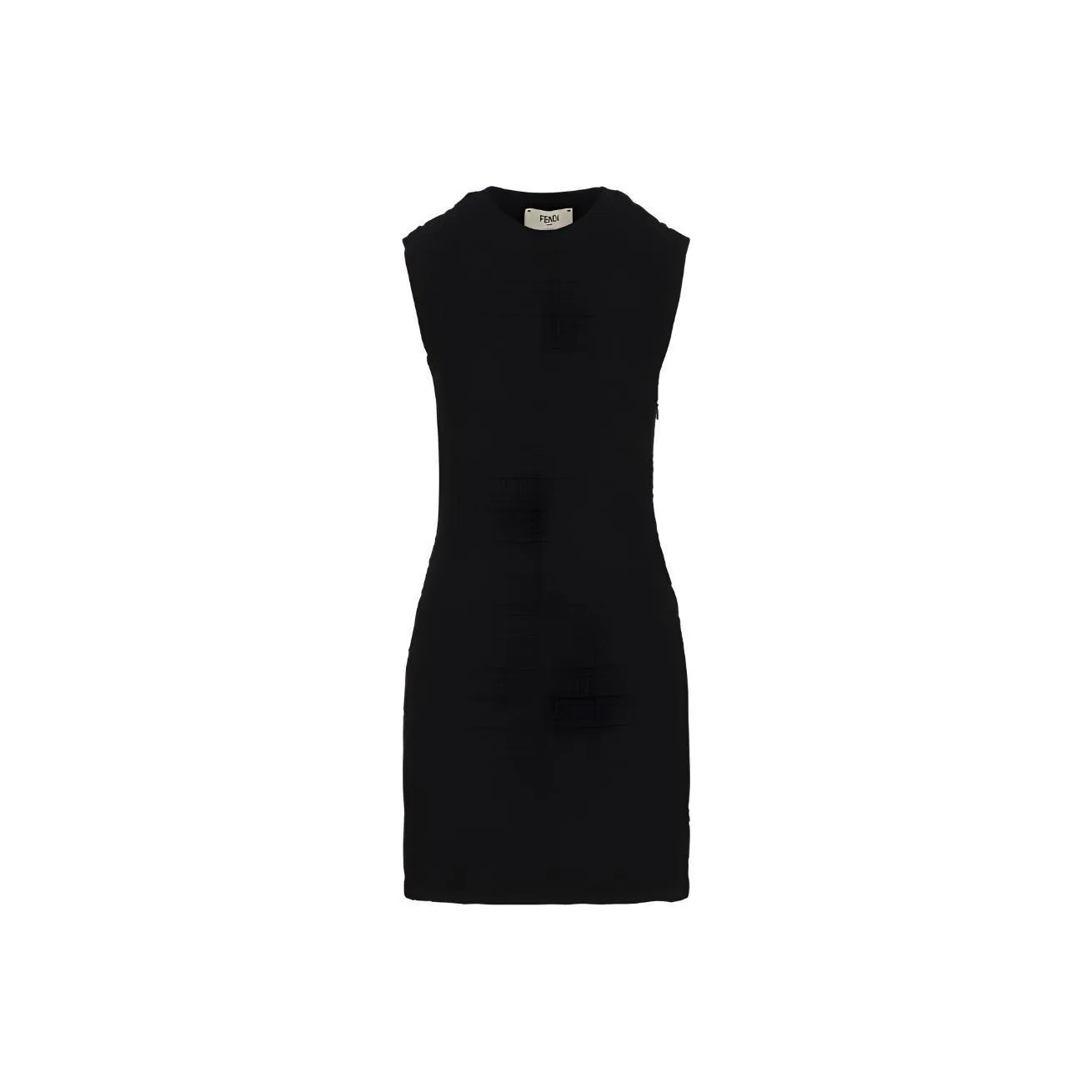 FENDI Sleeveless Dresses Women's Black
