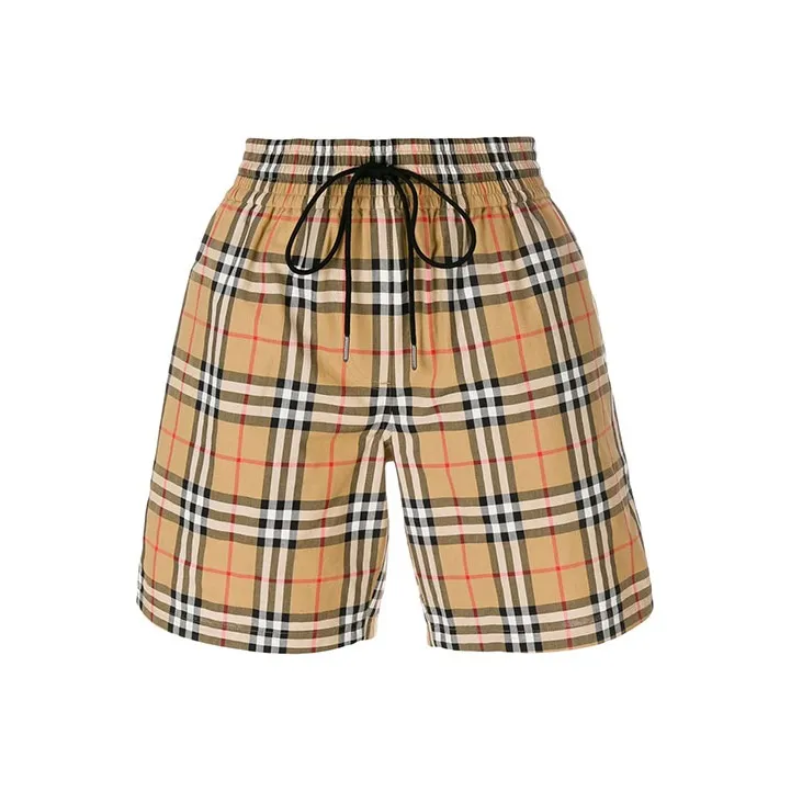 Burberry Бежевые Женские Повседневные Шорты