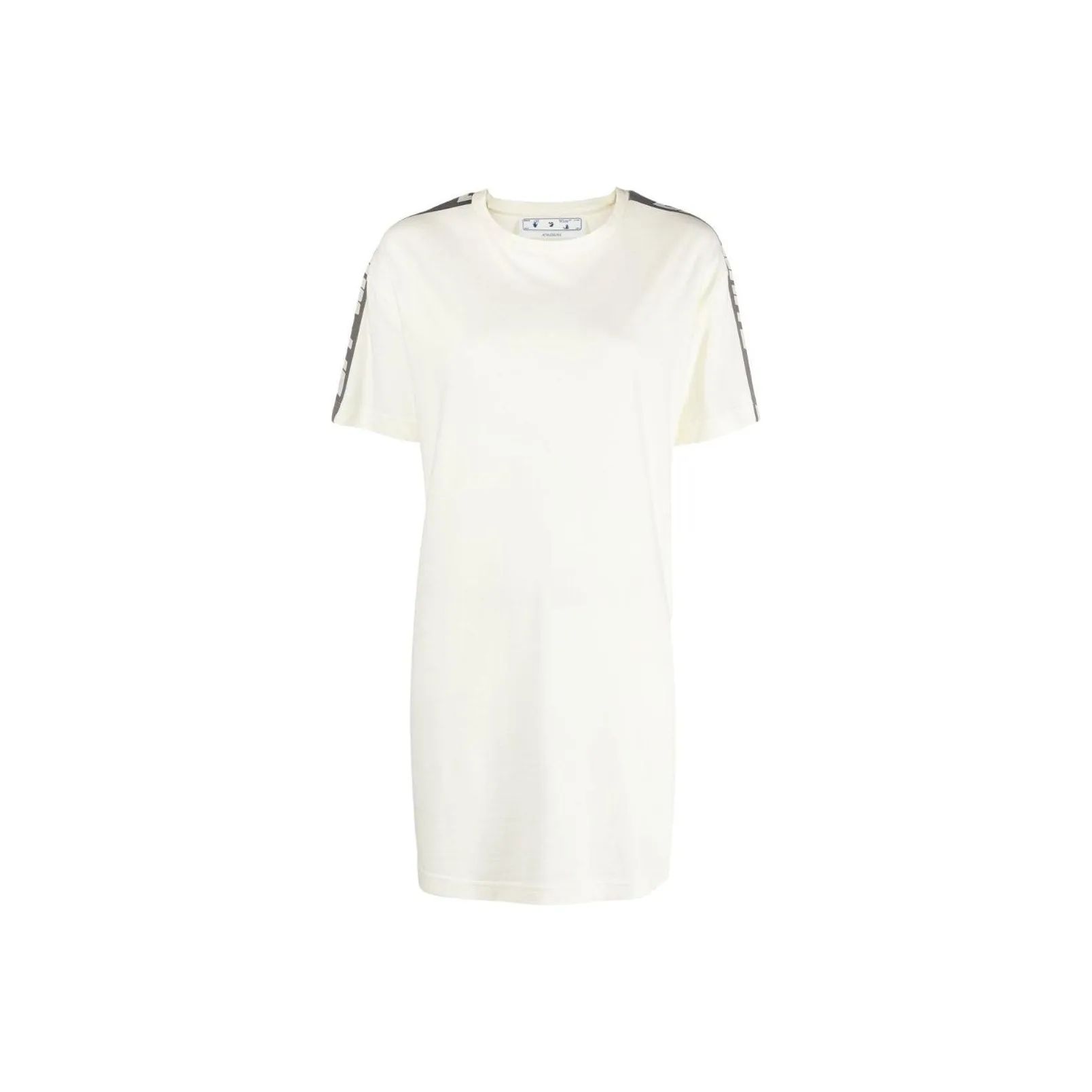 OFF WHITE Side stripe T shirt Dress