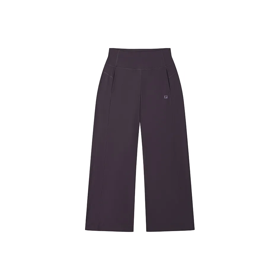 FILA ORIGINALE Повседневные брюки Женские Темно-фиолетовый