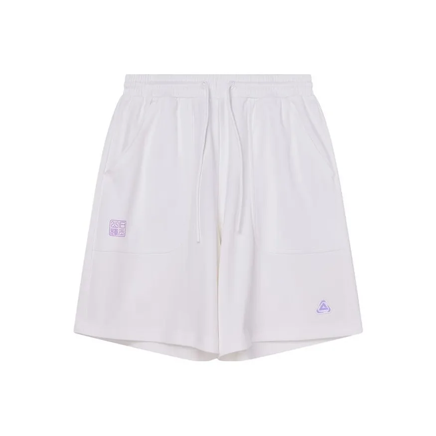 PEAK Натуральный белый Женские Повседневные шорты