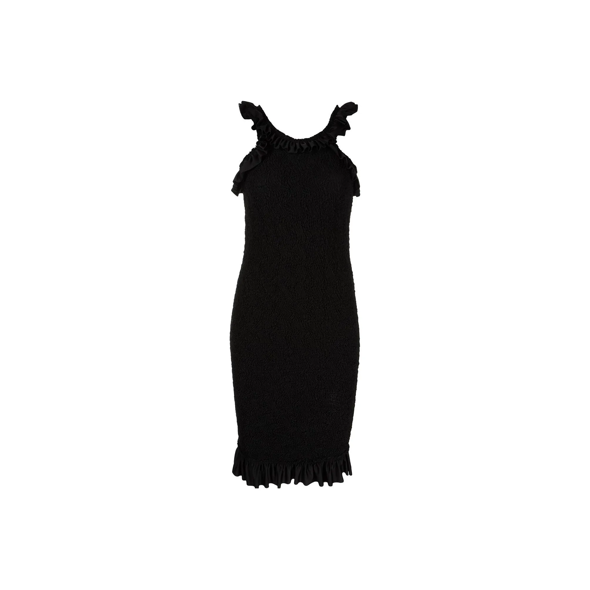 Alexander Wang Ruffled Trim Sleeveless Dress