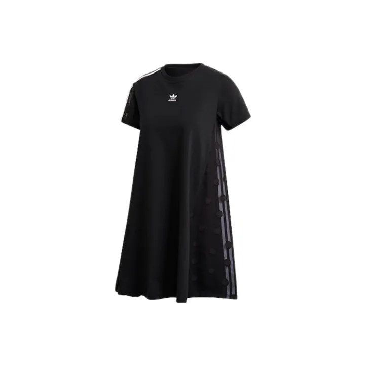 Adidas Originals Short Sleeved Dress Women's Black