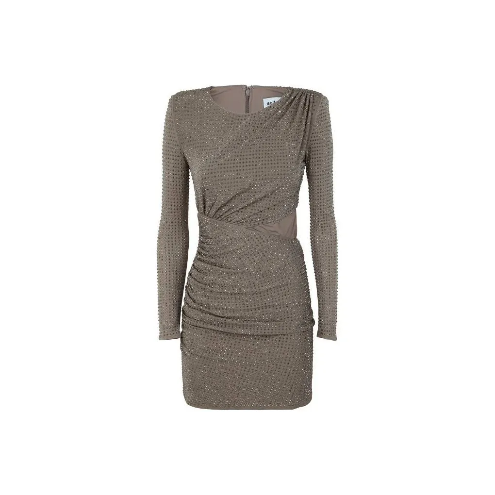 Self portrait Rhinestone embellished Mini Dress