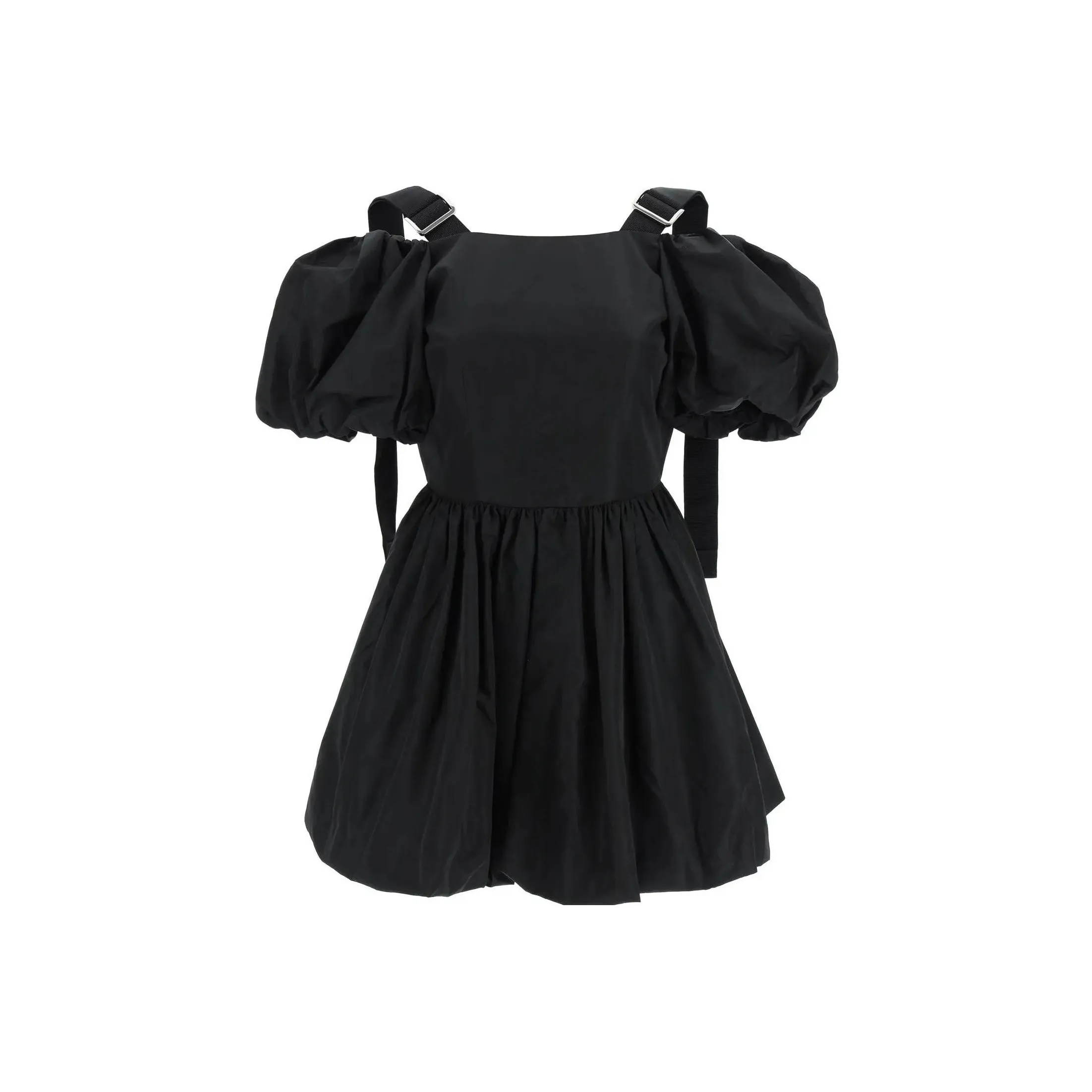SIMONE ROCHA Cold Shoulder Balloon Sleeved Mini Dress