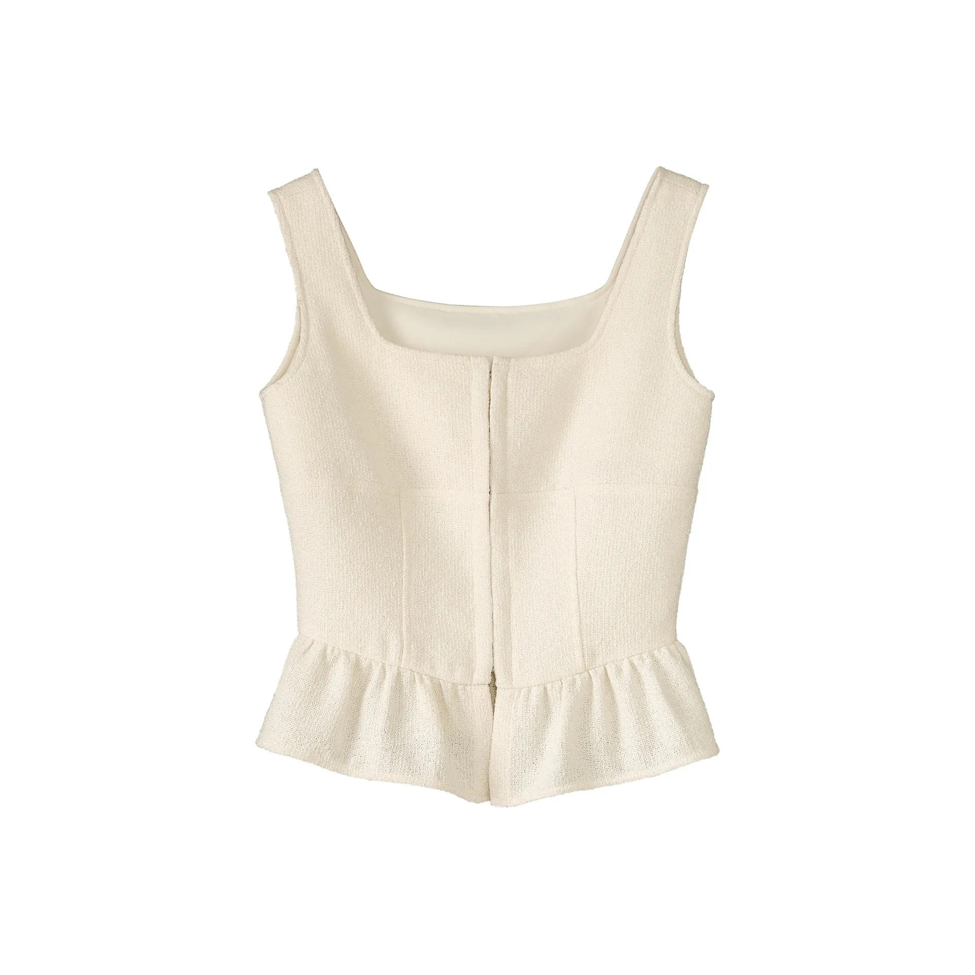 Fstudio Корейский стиль Маленький Дизайн Топ Универсальный Без рукавов T Рубашка Женские