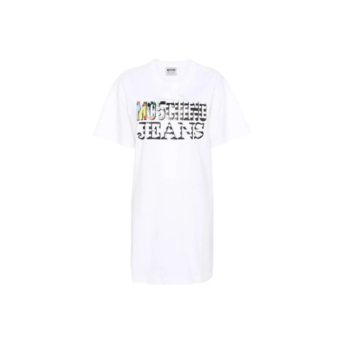 MOSCHINO Jeans Logo print Cotton T shirt