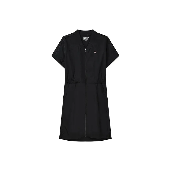 FILA Short Sleeved Dress Women's Jet Black