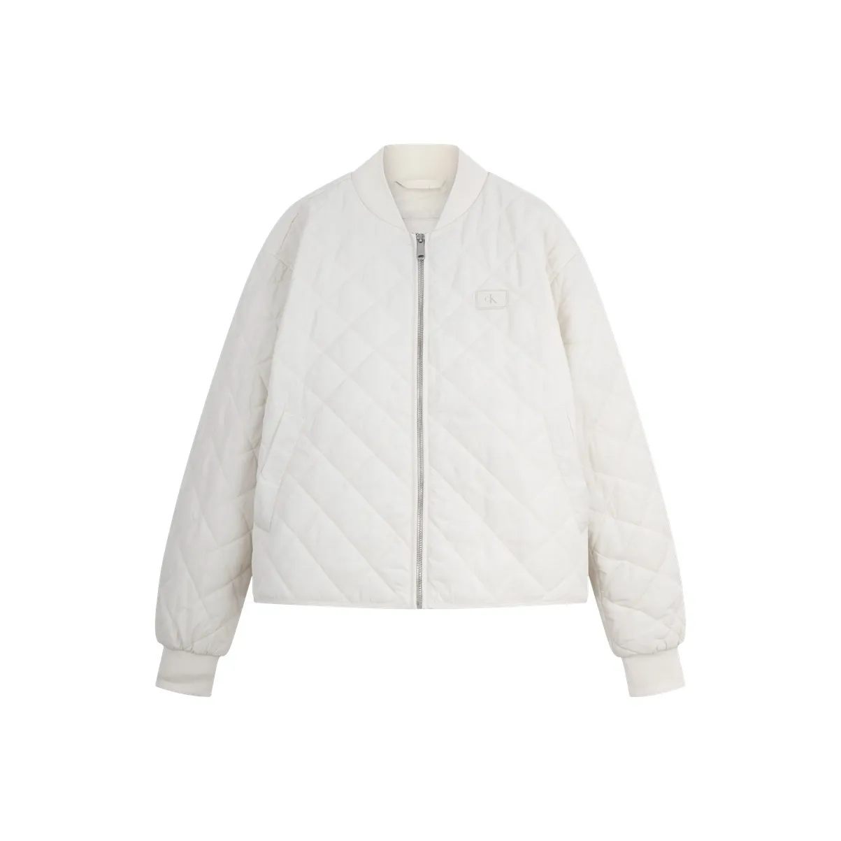 CALVIN KLEIN Puffer Jacket Women's Cow Ivory
