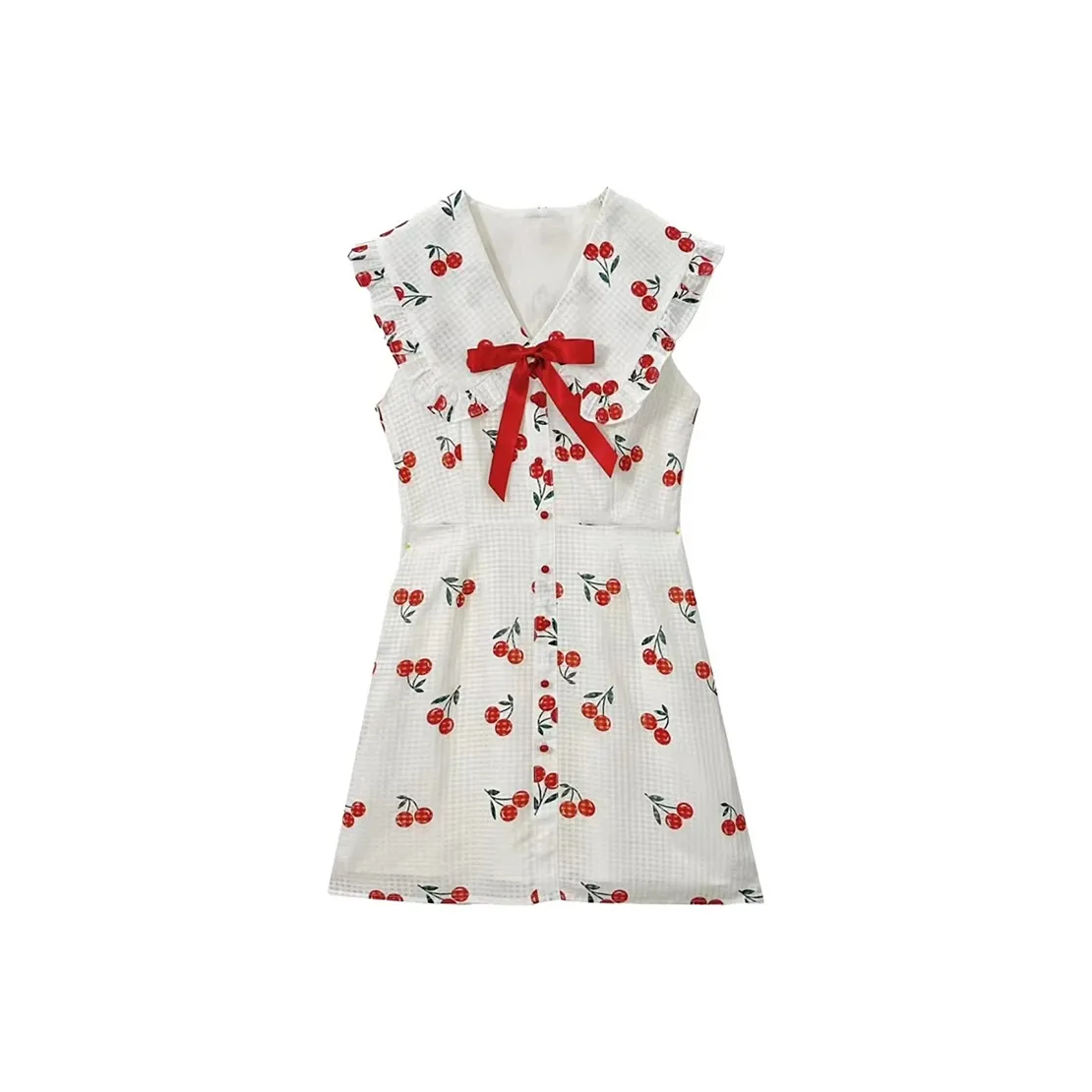 Incolore Short Sleeved Dresses Women's White