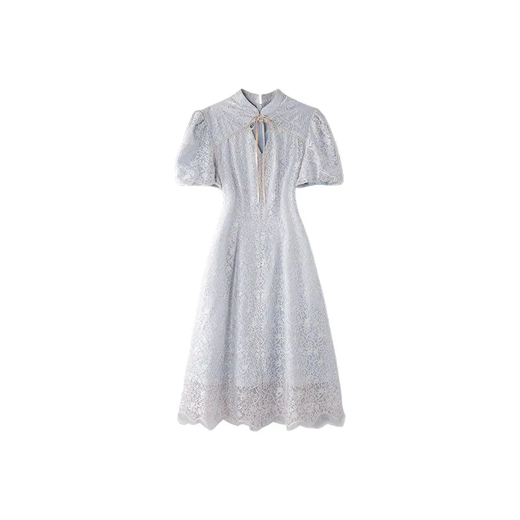 JINYE ORIENTAL Dress Women's Pink Blue