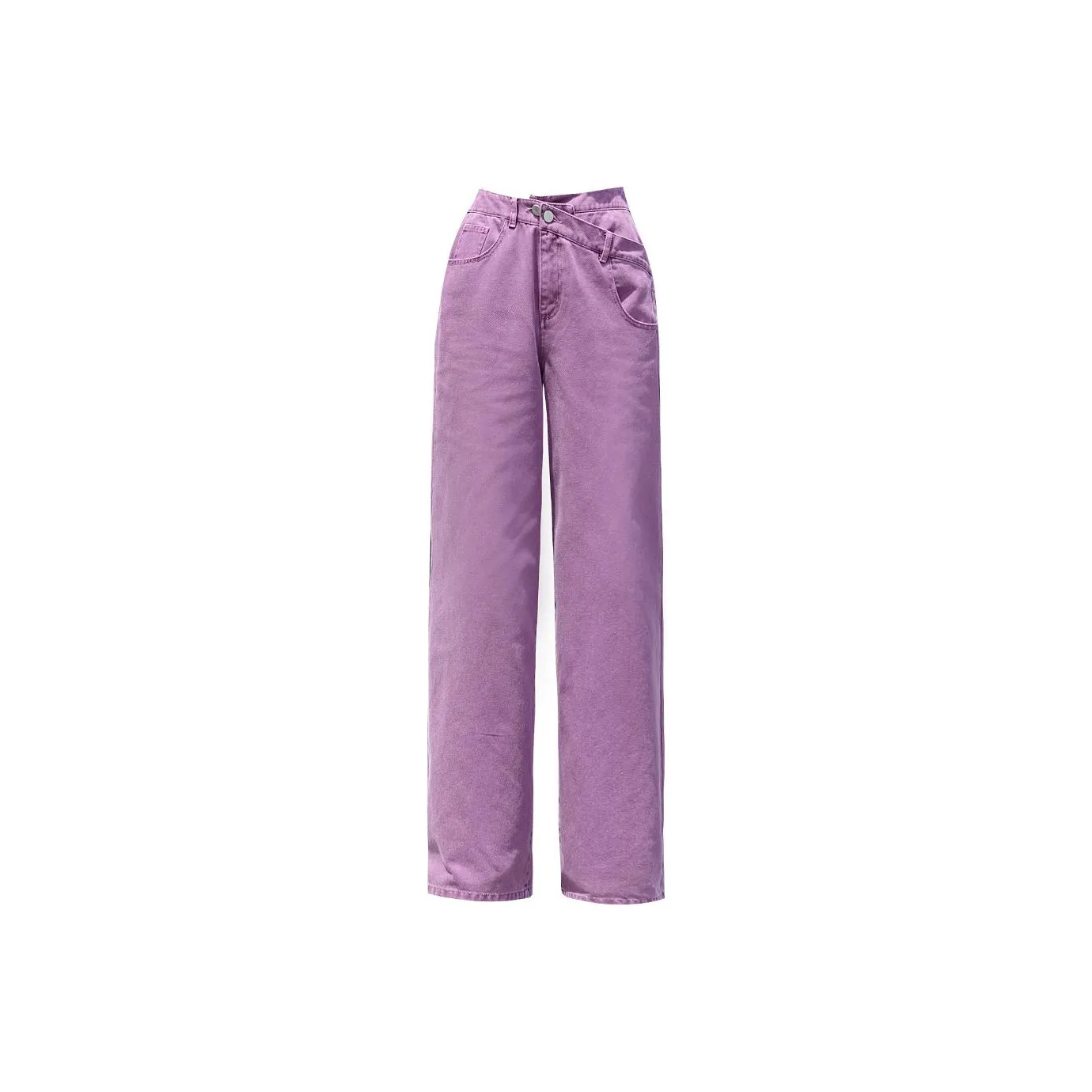 You Cow Me Pants Jeans Women's Purple