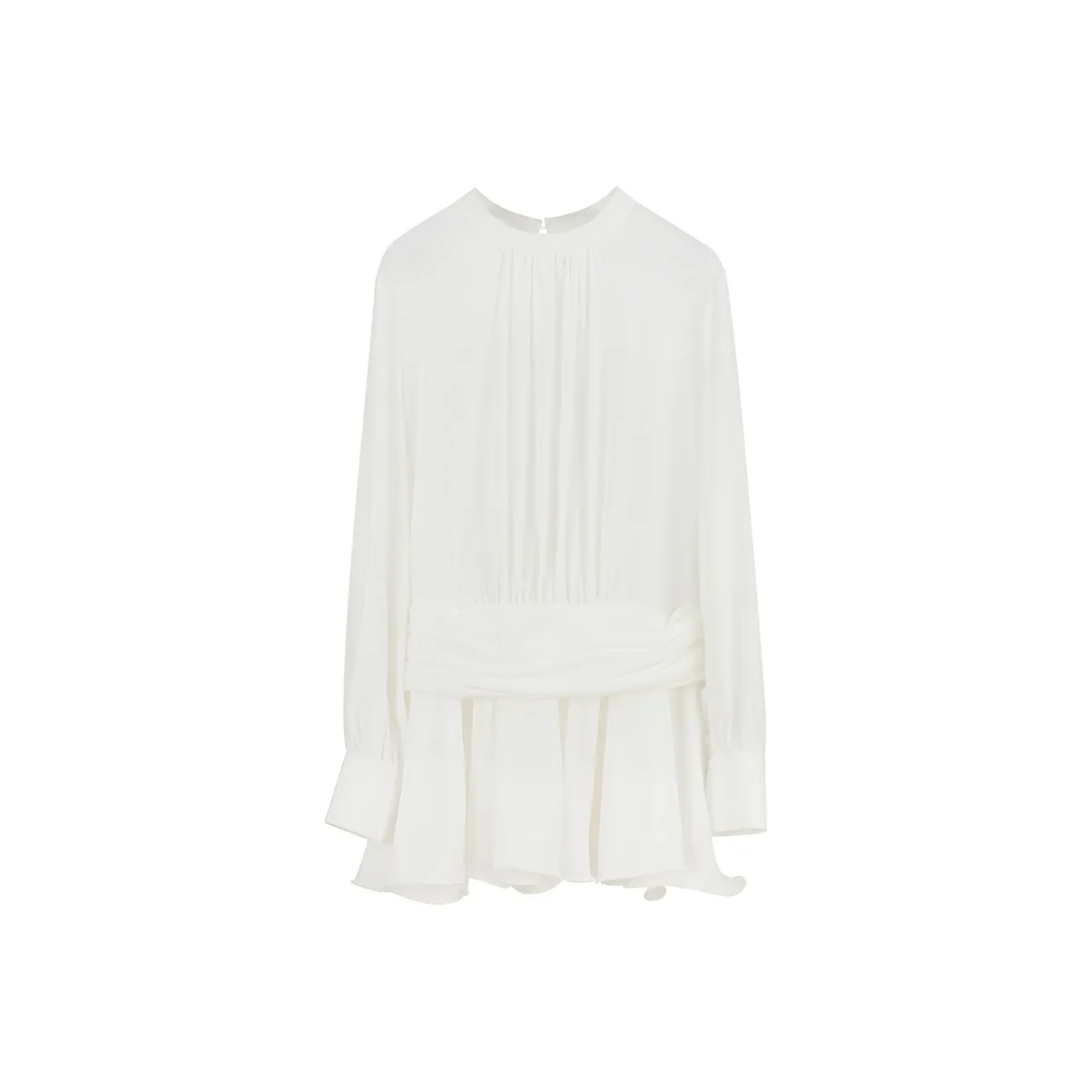 NancyCavally Long Sleeved Dresses Women's White