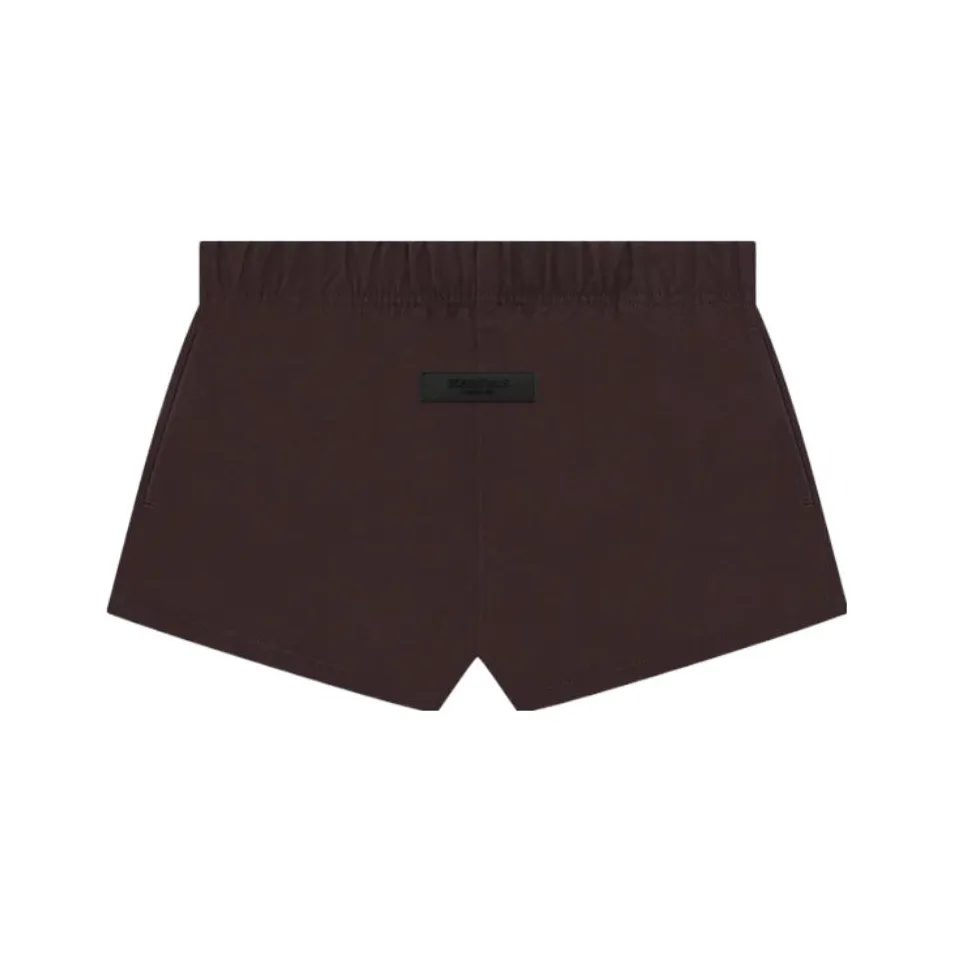 Fear Of God Essentials Drop2 SS23 WOMEN'SS Хлопок Dock Короткий Сливовый Спортивные шорты Женские Сливовый