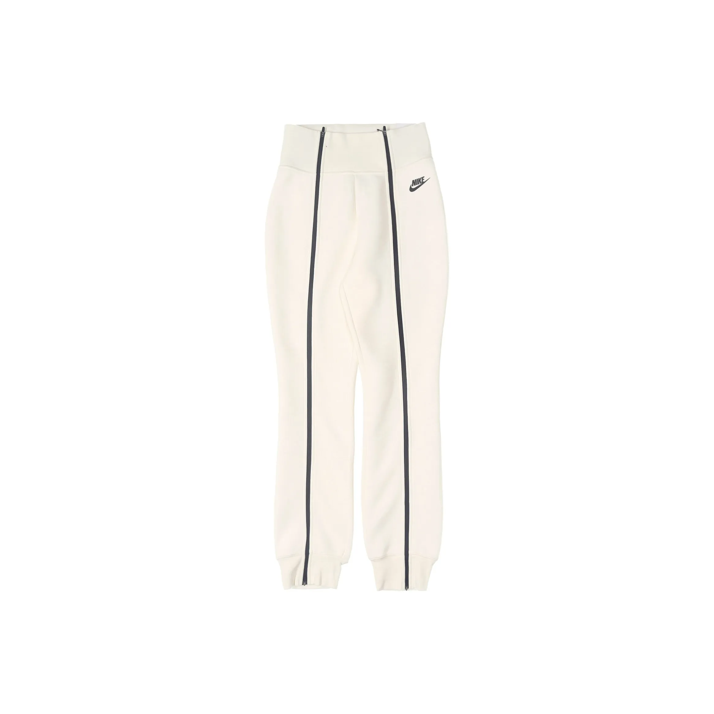 Nike Knitted Sports Pants Women's Ivory White
