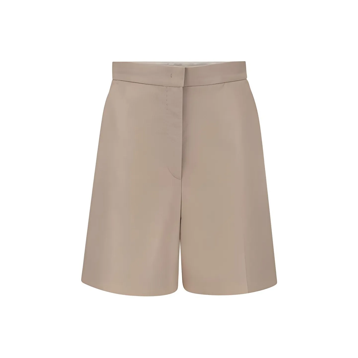 Max Mara Lacuna Leather Shorts