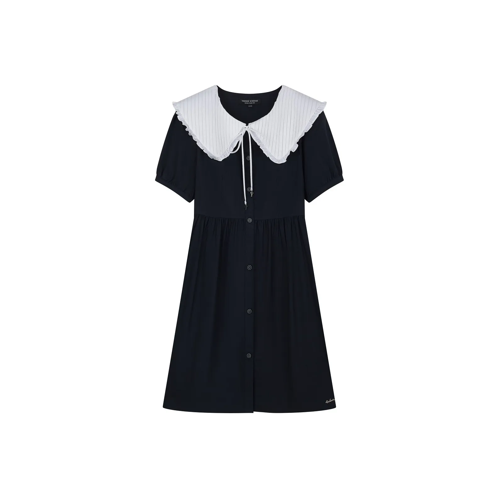 Teenie Weenie Short Sleeved Dresses Women's Navy Blue