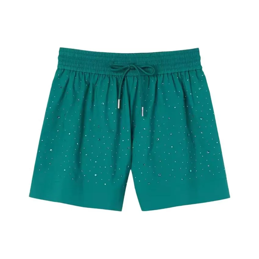 Sandro Повседневные шорты Женские Jadeite зеленый