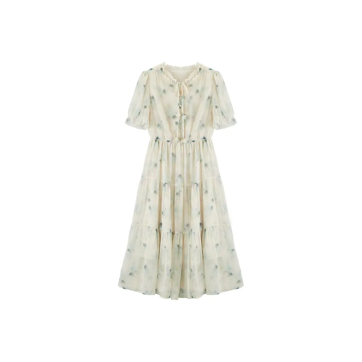 XIANGYING Short Sleeved Dress Women's