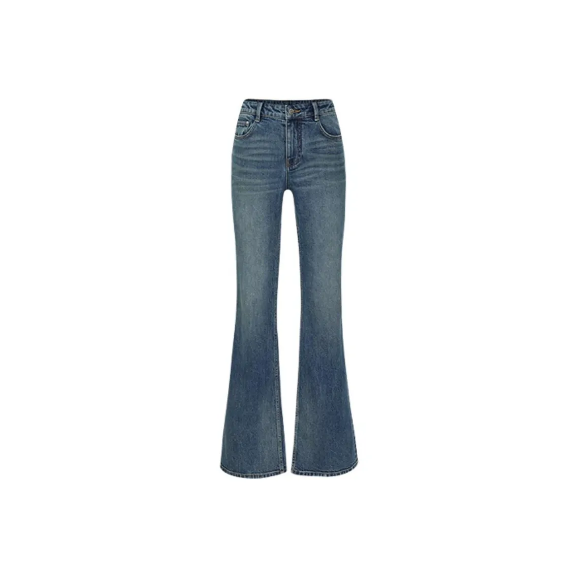 ZHIZHI Джинсы Женские Пудрово-Синий