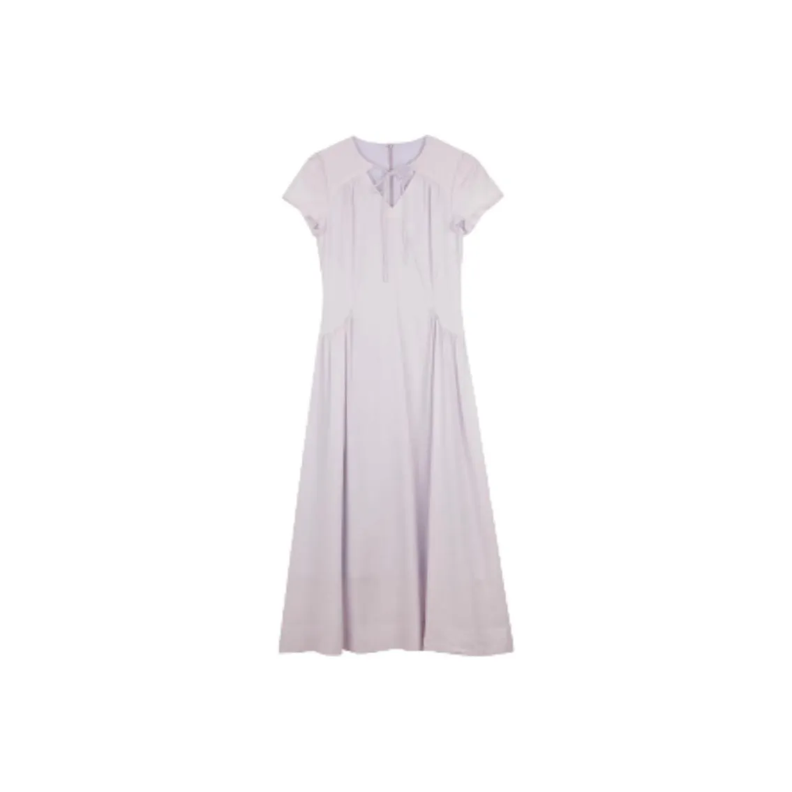 SOLIGHTER Короткое платье с короткими рукавами женское