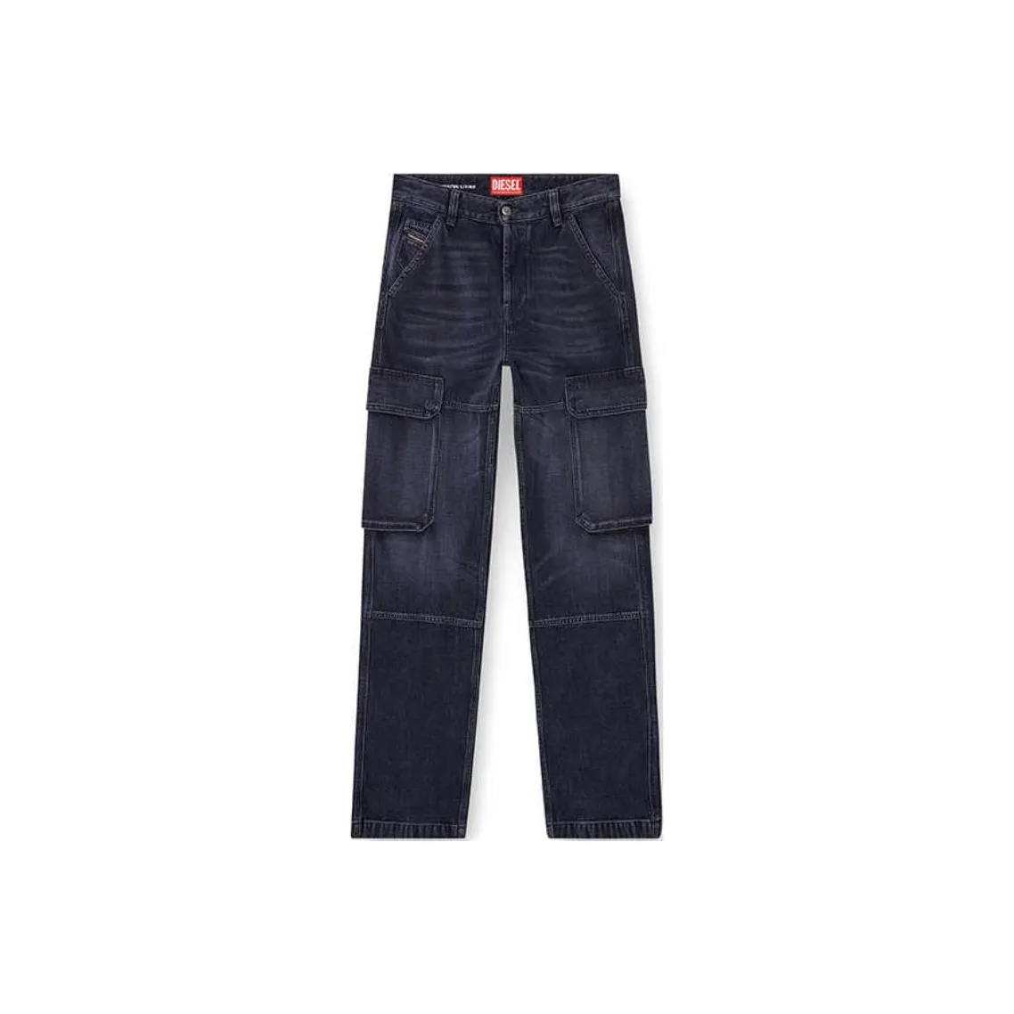 DIESEL SS25 Джинсы Женские Серый Синий