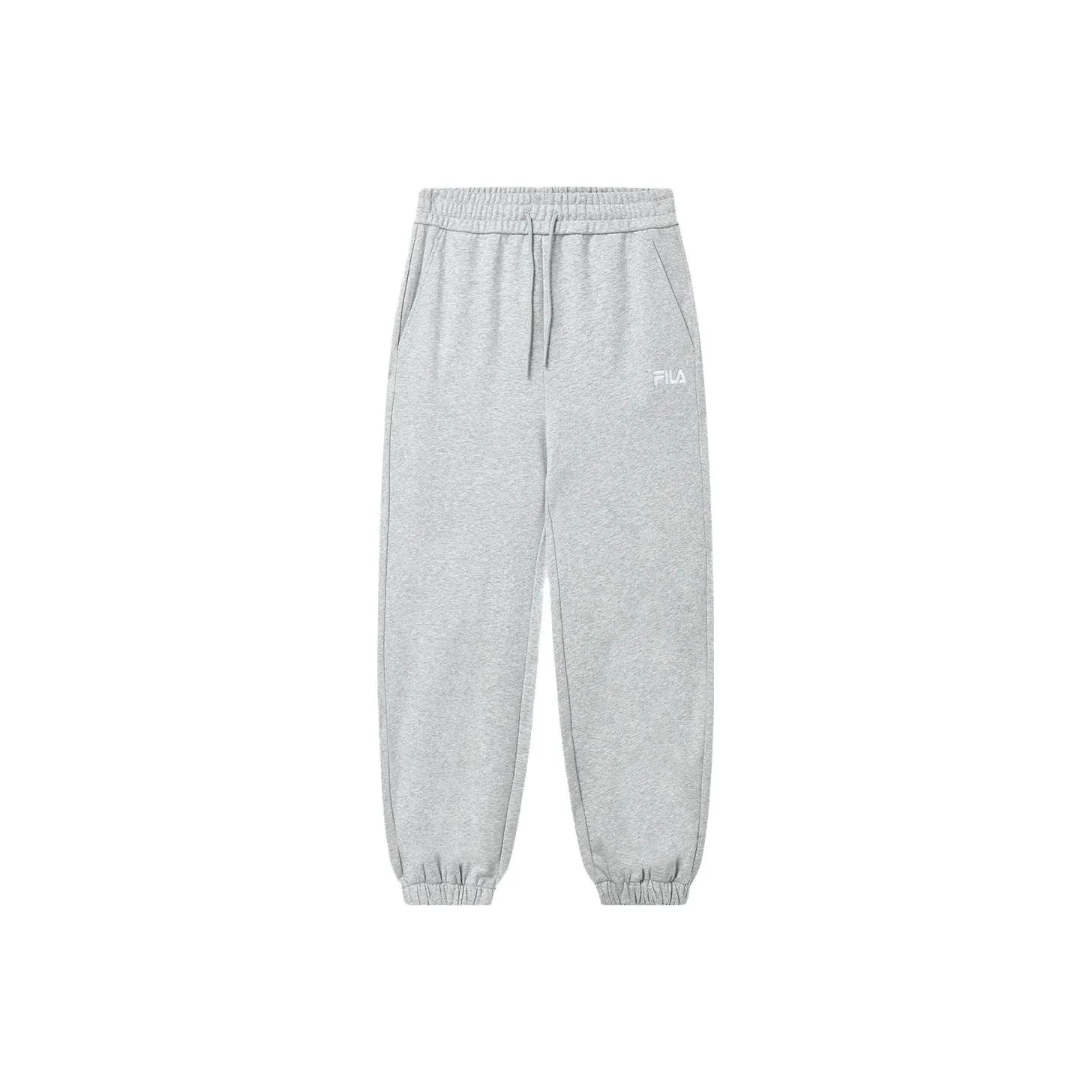 FILA Knitted Sports Pants Women's Cloud Gray Heather Gray