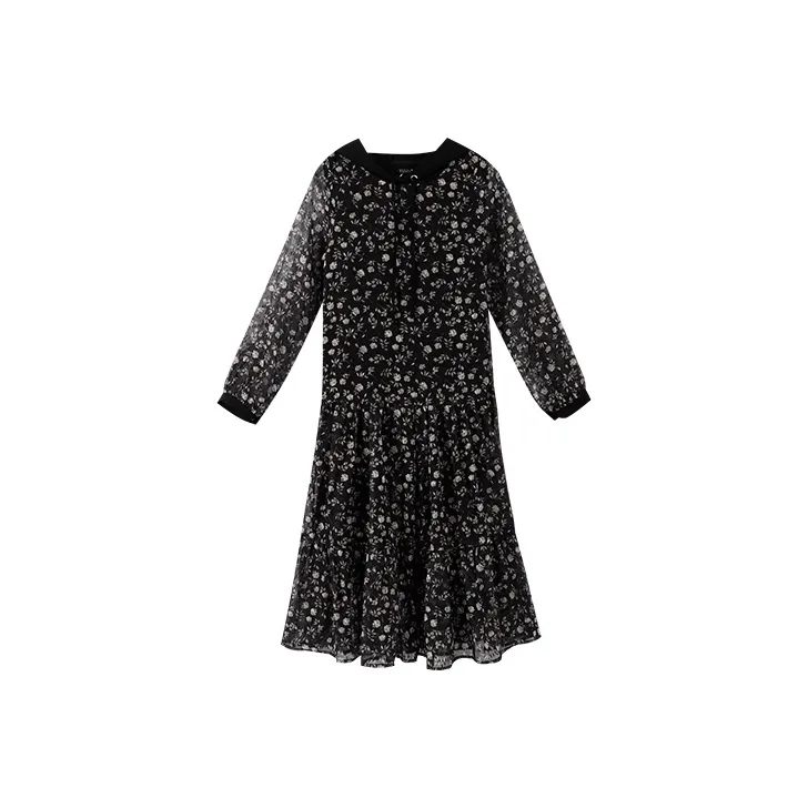 YUMOMO STAR Платье Женское Черное