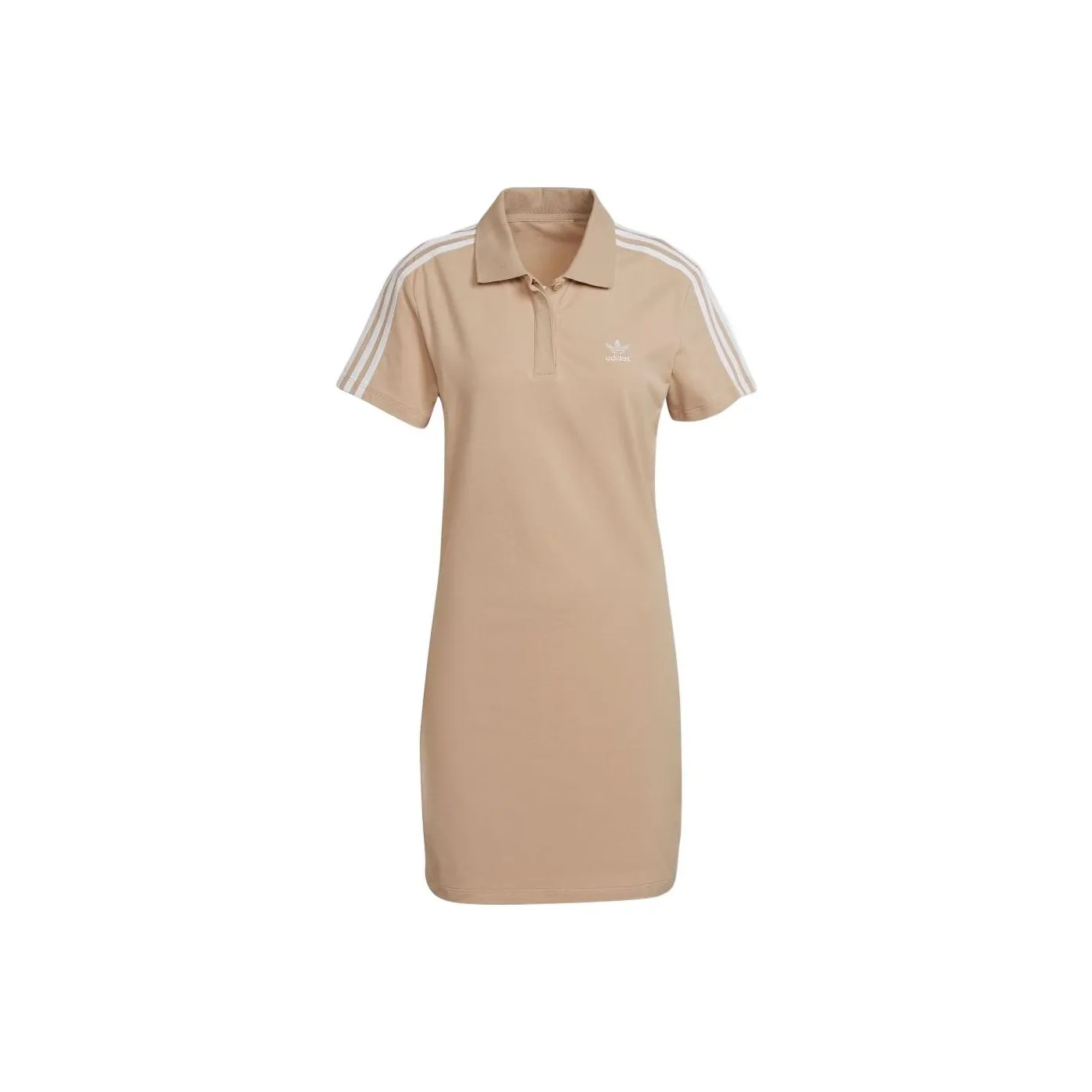 Adidas Originals Short Sleeved Dresses Women's Light Khaki