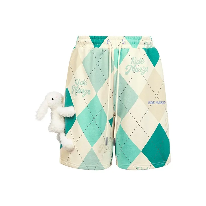 13 DEMARZO Изумруд Женские Повседневные шорты