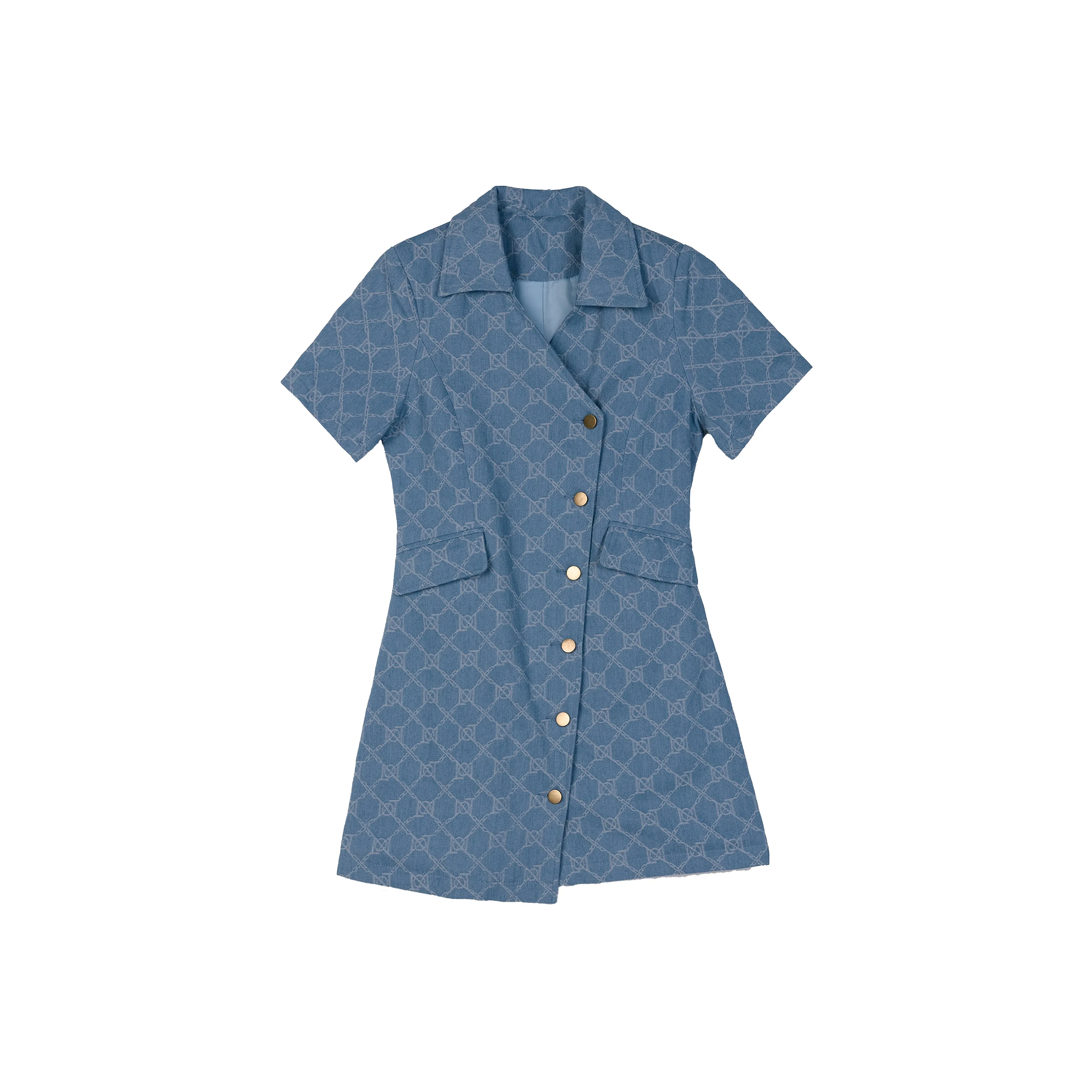 Leather Cat Женские Платья с Короткими Рукавами