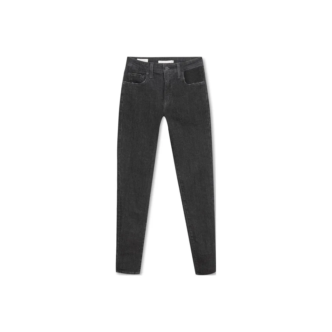 Levis Женские Джинсы Черного Цвета