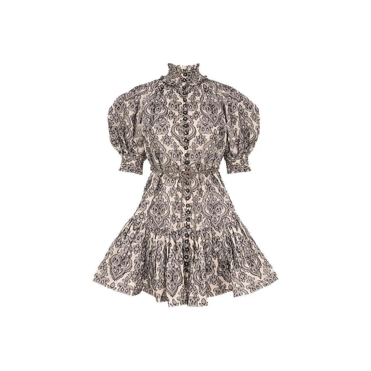 Zimmermann Wylie Lantern Mini Dress
