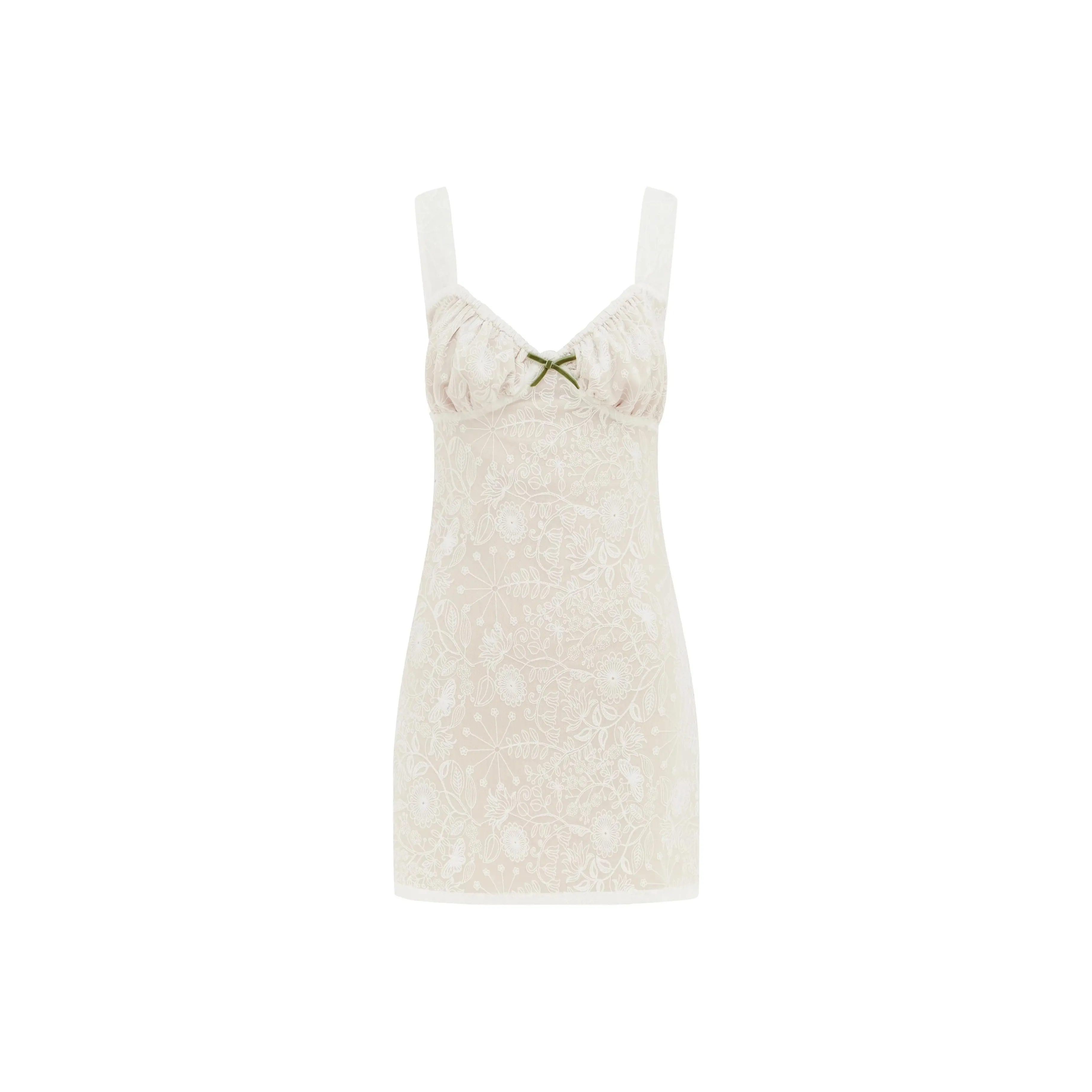 With Jean Белый Женские Слиплатья