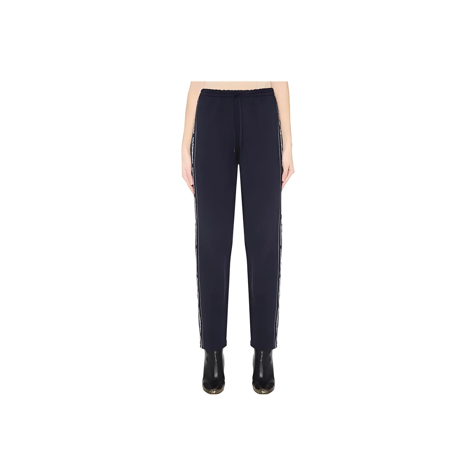 Vetements Knitted Sweatpants Women's Blue