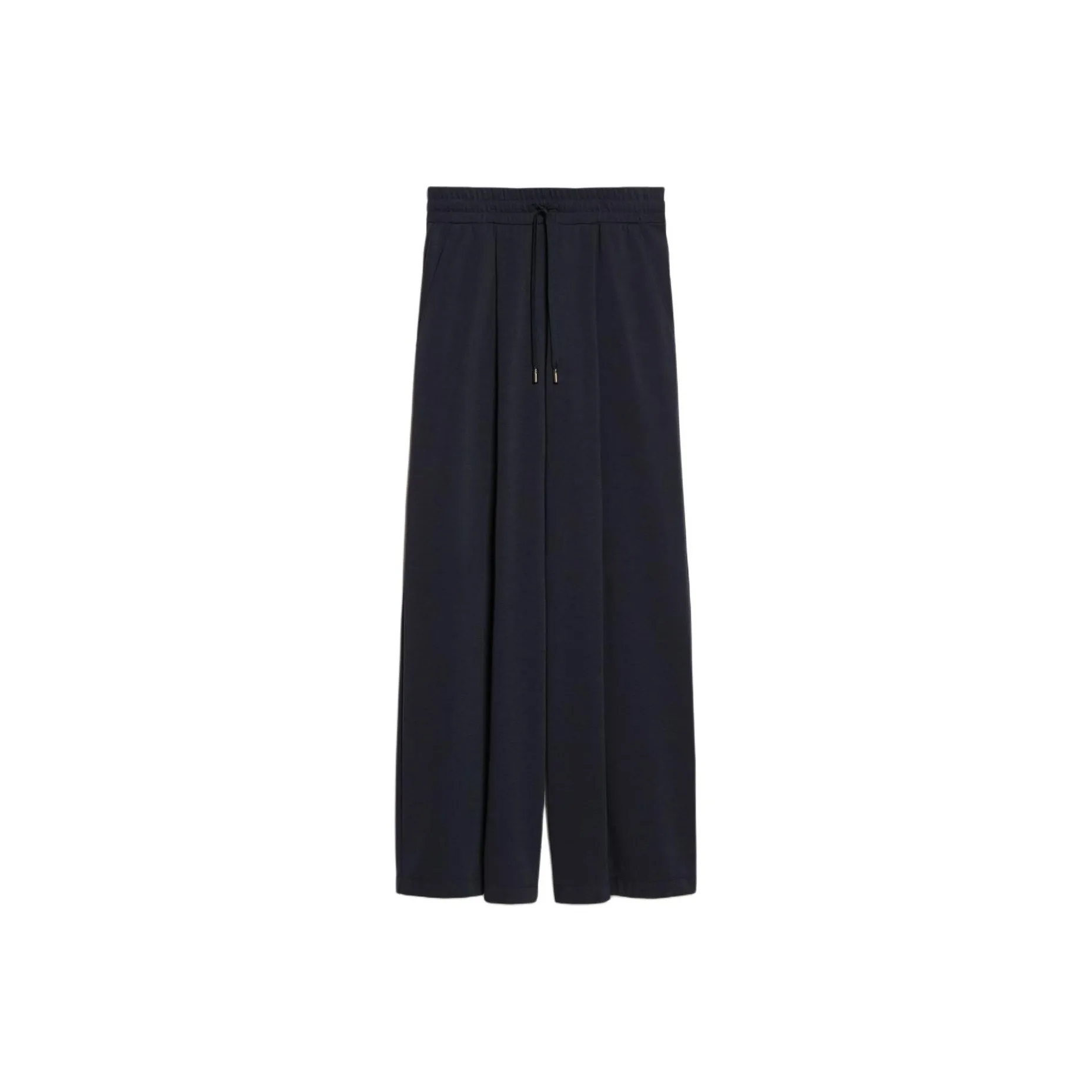 WEEKEND MaxMara Romagna Коллекция Джерси Шнур Брюки Повседневные Брюки Женские Морской Синий