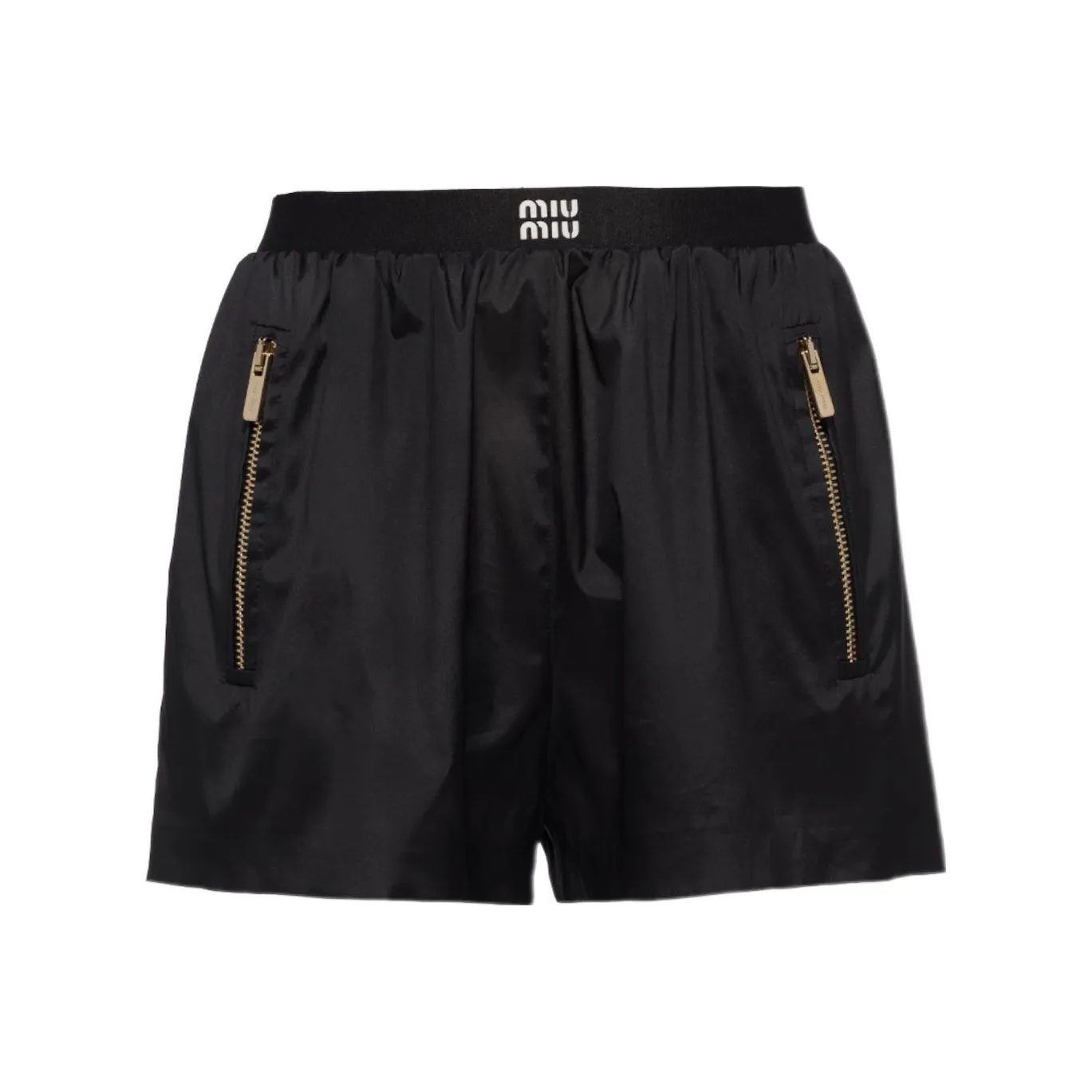 MIU MIU SS23 Casual Shorts Women's Black