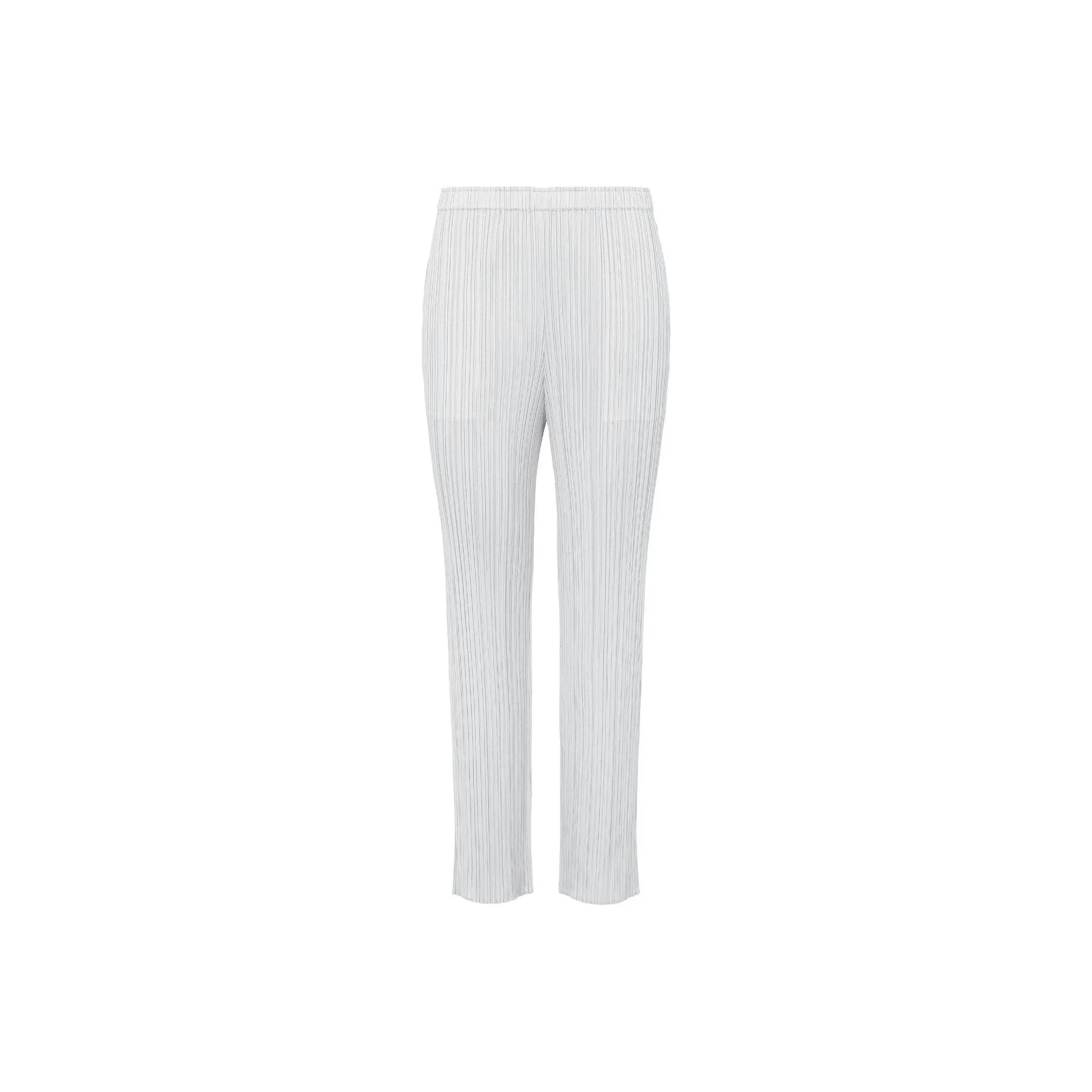 PLEATS PLEASE ISSEY MIYAKE Casual Pants Women's Light Gray