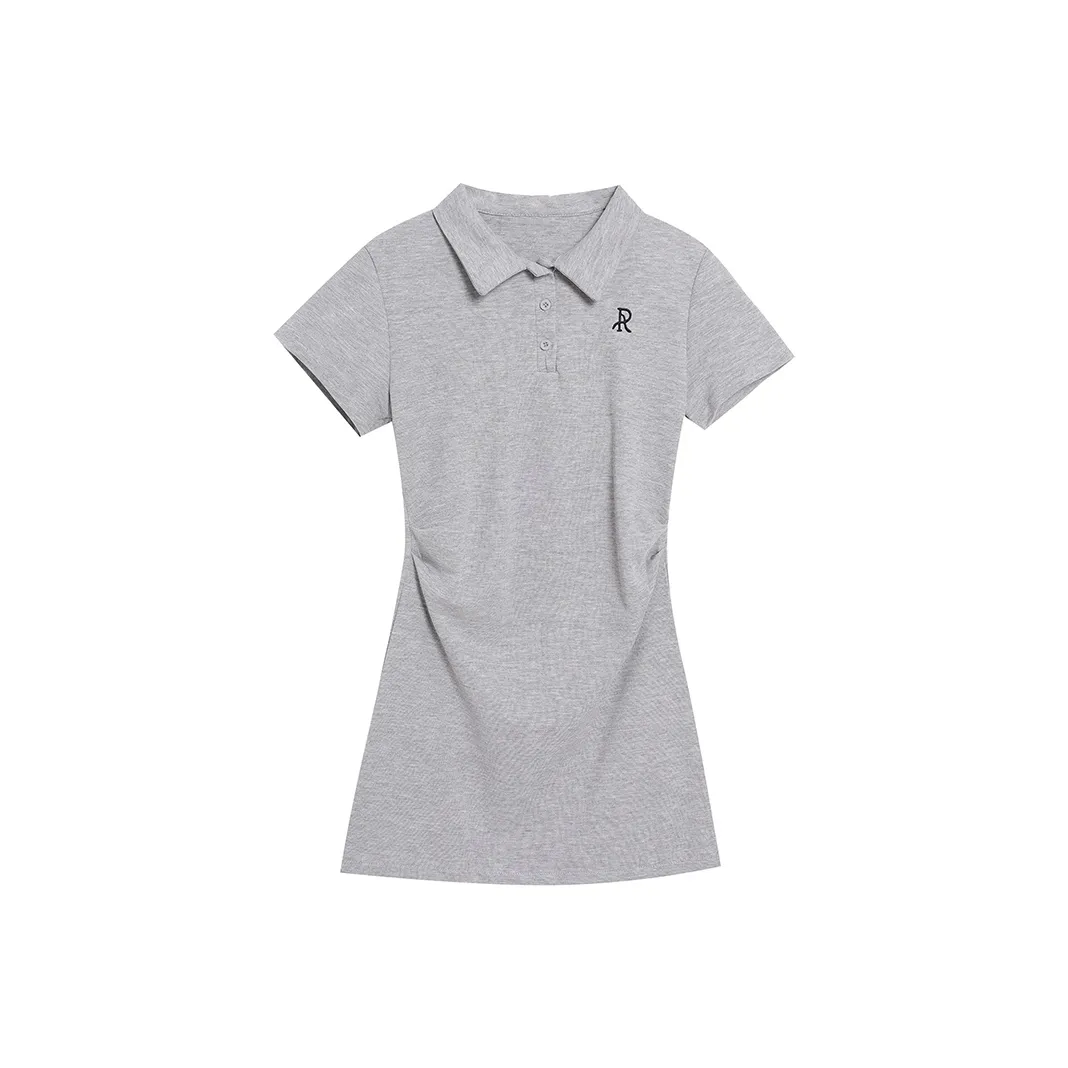 BVODE Короткий рукав Платье Женское